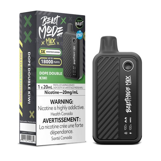 Flavour Beast Beast Mode Max 18K Dope Double Kiwi