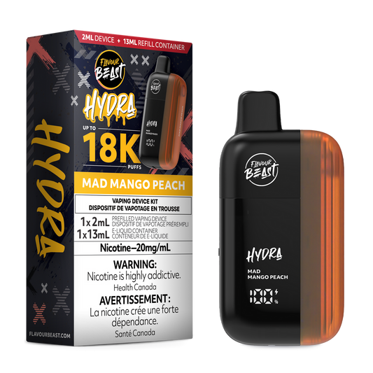 Flavour Beast Hydra Mad Mango Peach