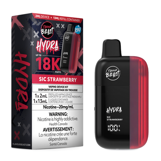 Flavour Beast Hydra Sic Strawberry