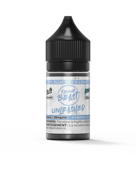 Flavour Beast E Liquid Unleashed Epic Blue Razz Lemon