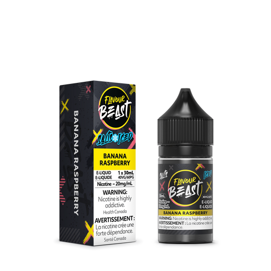 Flavour Beast Flavour Beast E Liquid Banana Raspberry Iced