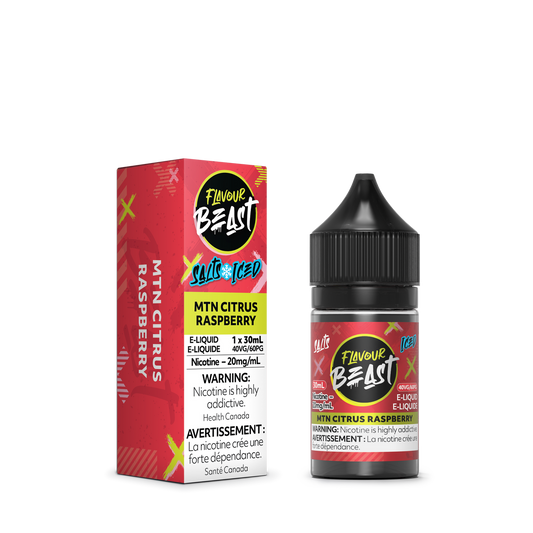 Flavour Beast Flavour Beast E Liquid Mtn Citrus Raspberry Iced