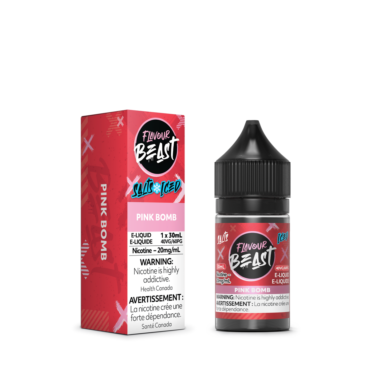 Flavour Beast Flavour Beast E Liquid Pink Bomb Iced