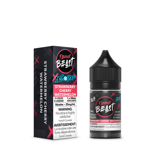 Flavour Beast Flavour Beast E Liquid Strawberry Cherry Watermelon Iced