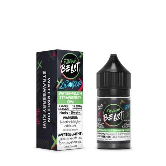 Flavour Beast Flavour Beast E Liquid Watermelon Strawberry Kiwi Iced