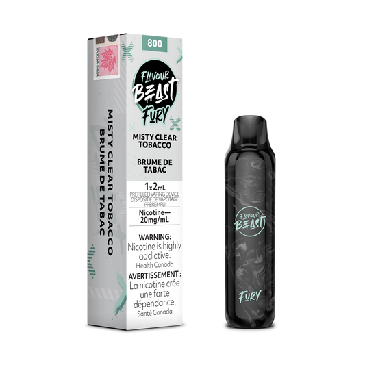 Flavour Beast Fury Misty Clear Tobacco