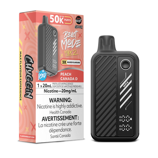 Flavour Beast Beast Mode Max 2 Peach Canada D