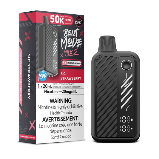 Flavour Beast Beast Mode Max 2 Sic Strawberry