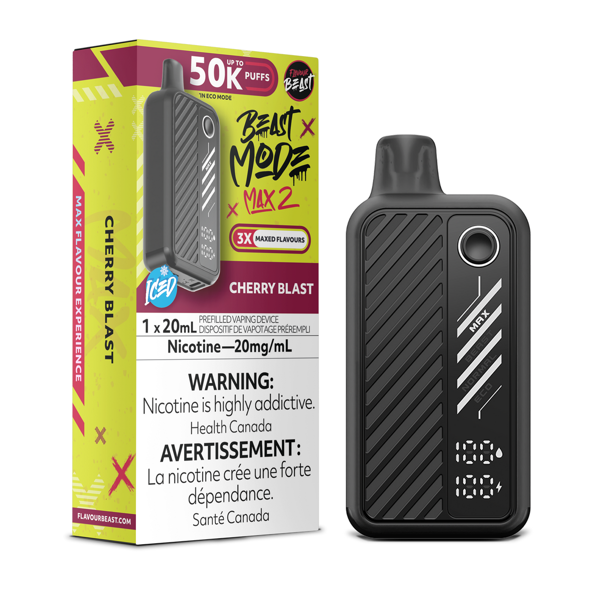 Flavour Beast Beast Mode Max 2 Cherry Blast