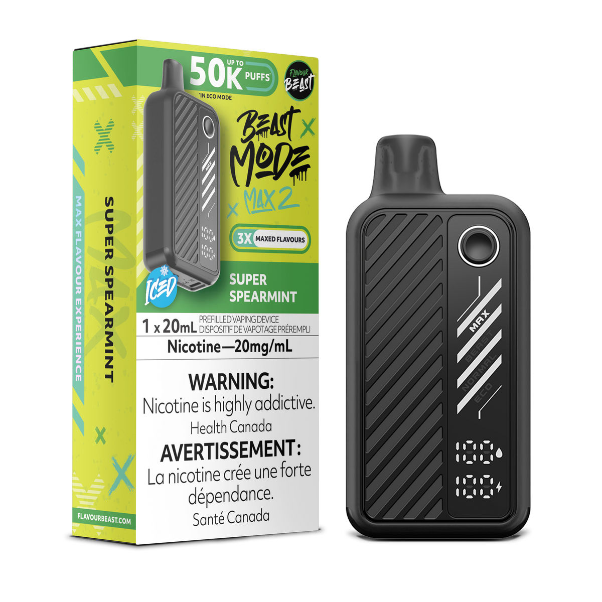 Flavour Beast Beast Mode Max 2 Super Spearmint