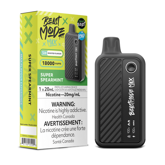 Flavour Beast Beast Mode Max 18K Super Spearmint