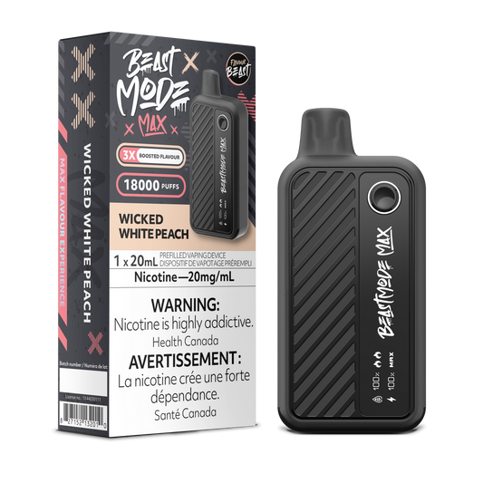 Flavour Beast Beast Mode Max 18K Wicked White Peach