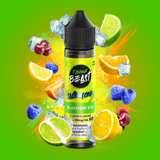 Flavour Beast E Liquid Slammin Sts Iced