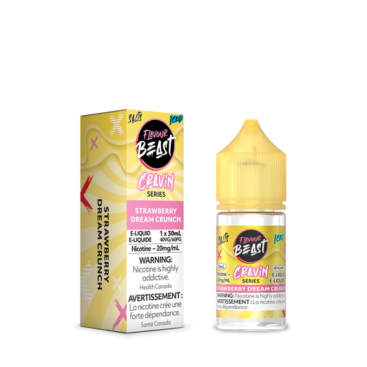 Flavour Beast Flavour Beast E Liquid Cravin Strawberry Dream Crunch Iced