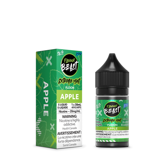 Flavour Beast E Liquid Extreme Mint Fuzion Apple Iced
