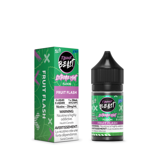 Flavour Beast E Liquid Extreme Mint Fuzion Fruit Flash Iced