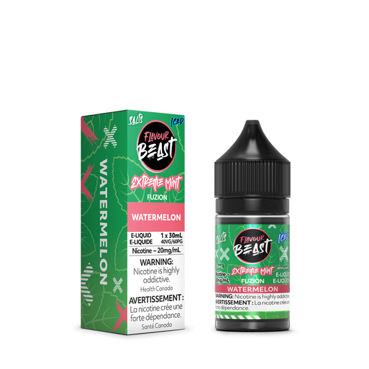 Flavour Beast E Liquid Extreme Mint Fuzion Watermelon Iced