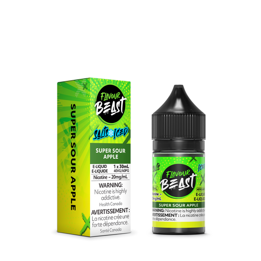 Flavour Beast E Liquid Super Sour Apple