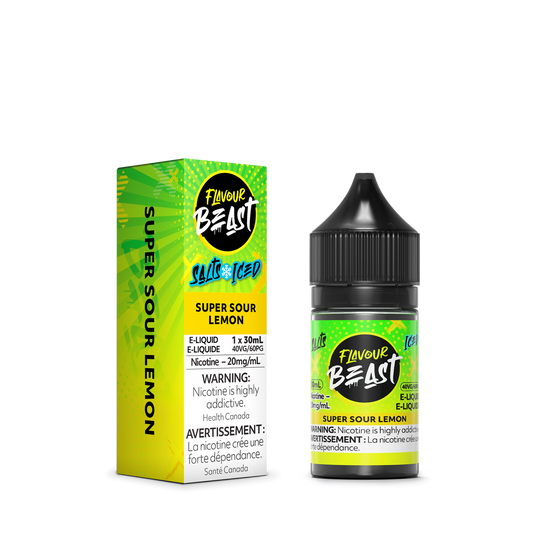 Flavour Beast E Liquid Super Sour Lemon