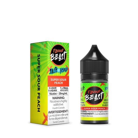 Flavour Beast E Liquid Super Sour Peach