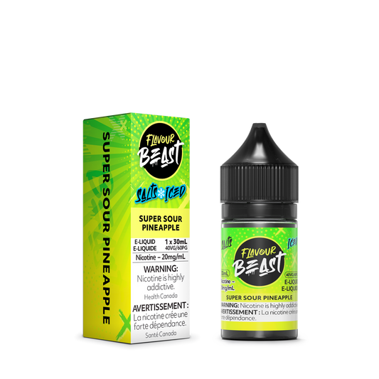 Flavour Beast E Liquid Super Sour Pineapple