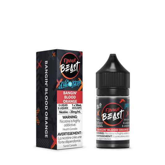 Flavour Beast E Liquid Bangin Blood Orange Iced