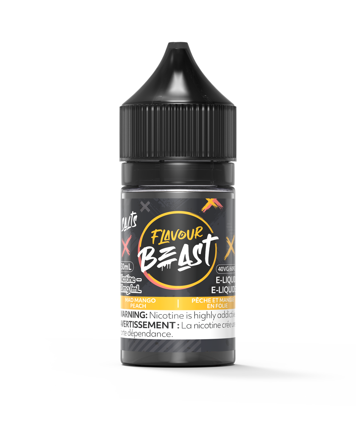 Flavour Beast E Liquid Mad Mango Peach