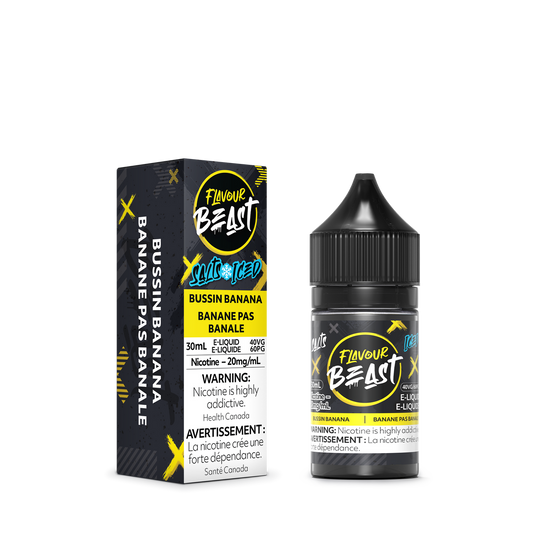 Flavour Beast E Liquid Bussin Banana Iced