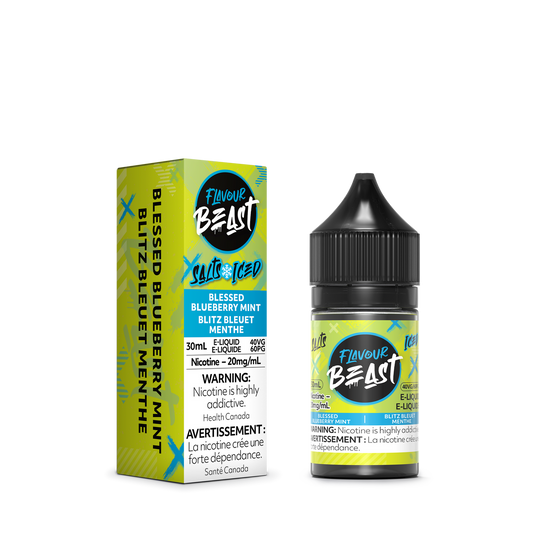Flavour Beast E Liquid Blessed Blueberry Mint Iced