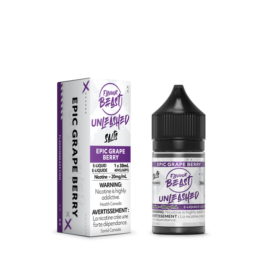 Flavour Beast E Liquid Unleashed Epic Grape Berry