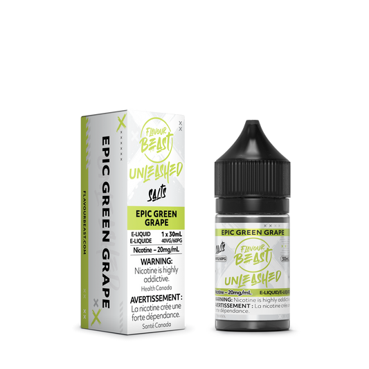 Flavour Beast E Liquid Unleashed Epic Green Grape