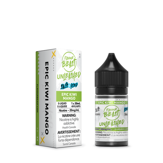 Flavour Beast E Liquid Unleashed Epic Kiwi Mango Iced
