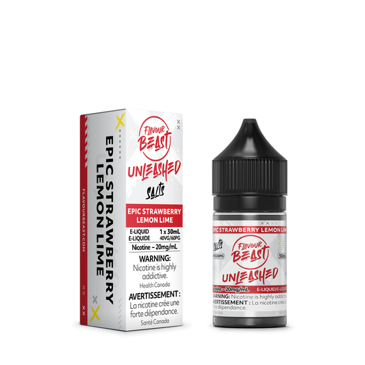 Flavour Beast E Liquid Unleashed Epic Strawberry Lemon Lime