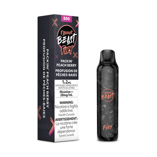 Flavour Beast Fury Packin Peach Berry