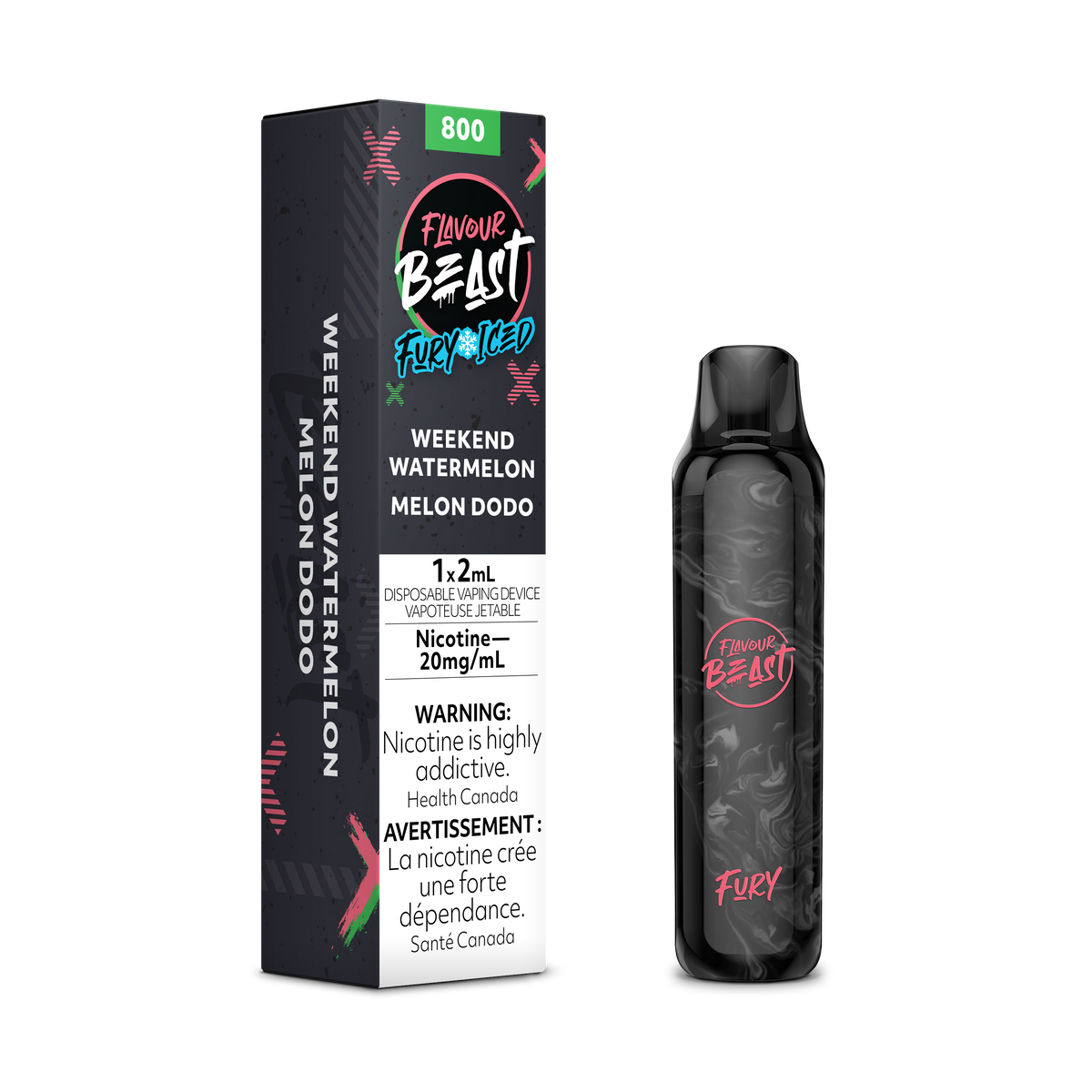 Flavour Beast Fury Weekend Watermelon Iced