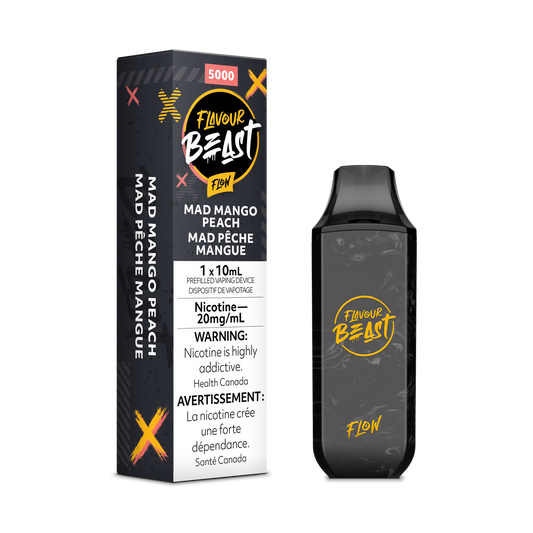 Flavour Beast Flow Mad Mango Peach