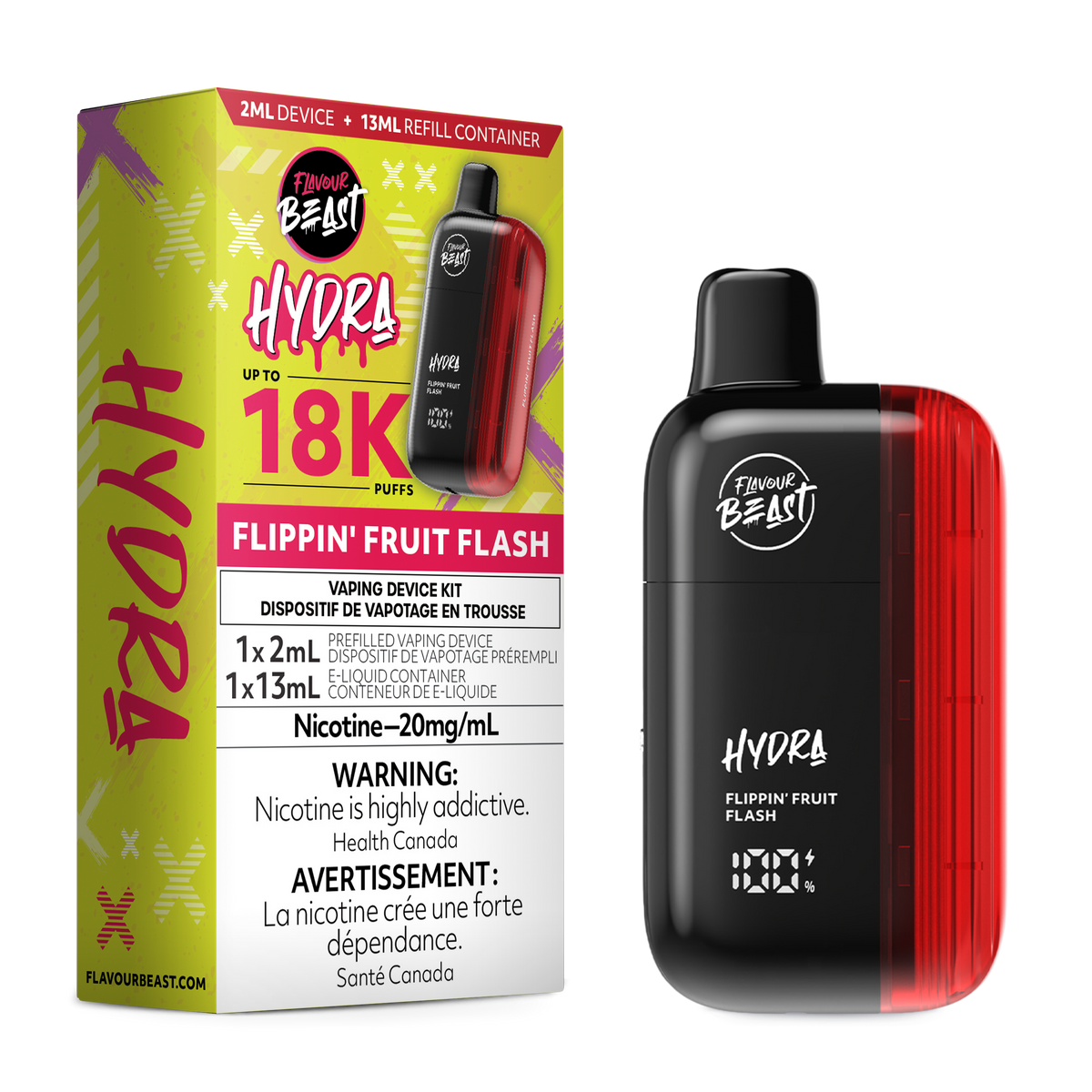Flavour Beast Hydra Flippin Fruit Flash