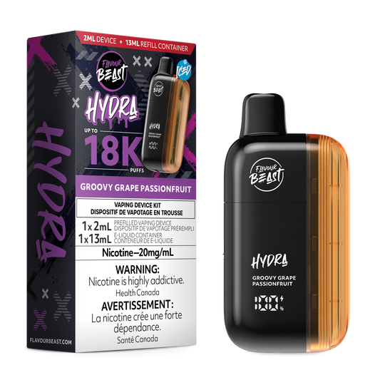 Flavour Beast Hydra Groovy Grape Passionfruit