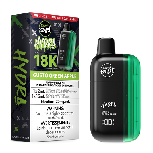 Flavour Beast Hydra Gusto Green Apple