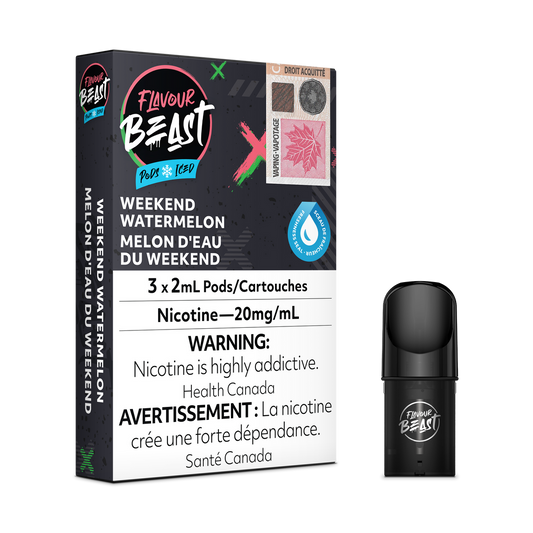 Flavour Beast Pods Weekend Watermelon Iced