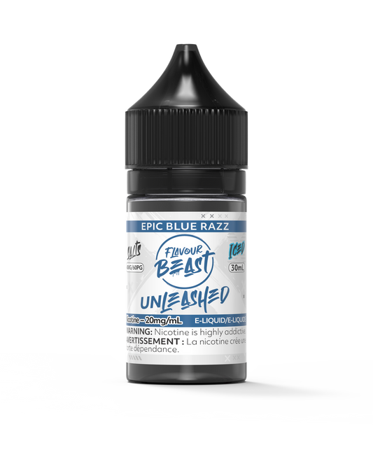 Flavour Beast E Liquid Unleashed Epic Blue Razz