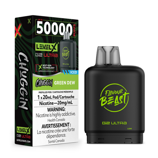 Level X G2 Ultra Pod Chuggin Green Dew Iced