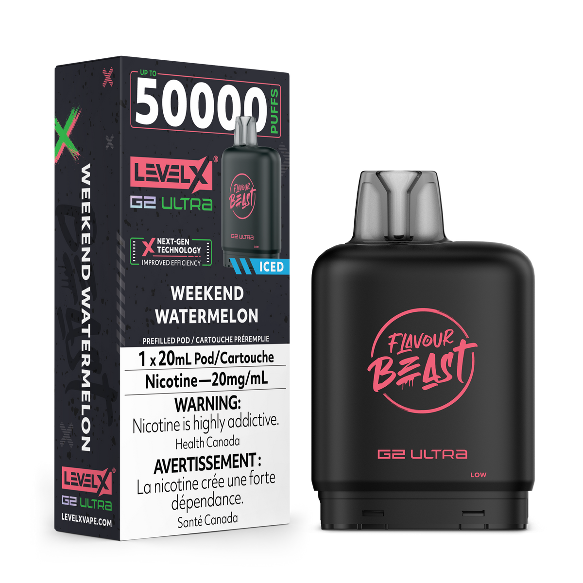 Level X G2 Ultra Pod Weekend Watermelon
