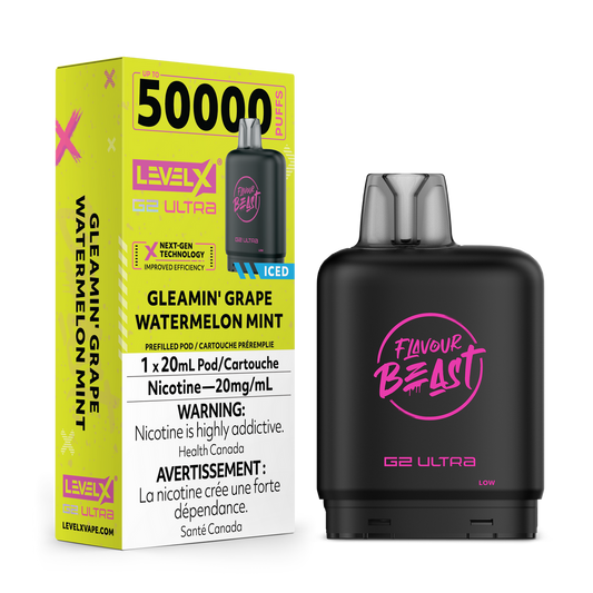 Level X G2 Ultra Pod Gleamin Grape Watermelon Mint
