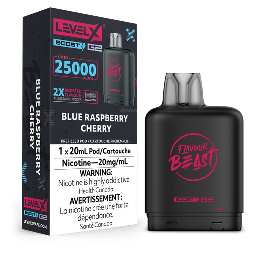 Level X Boost Pod Blue Raspberry Cherry