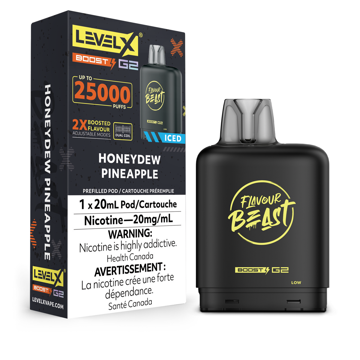 Level X Boost Pod Honeydew Pineapple