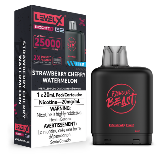 Level X Boost Pod Strawberry Cherry Watermelon