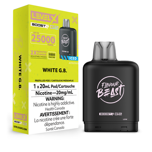 Level X Boost Pod White G B