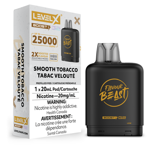 Level X Boost Pod Smooth Tobacco