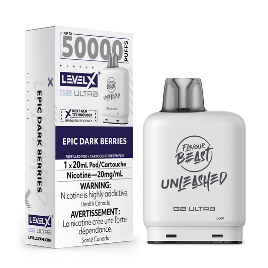 Level X Unleashed G2 Ultra Pod Epic Dark Berries